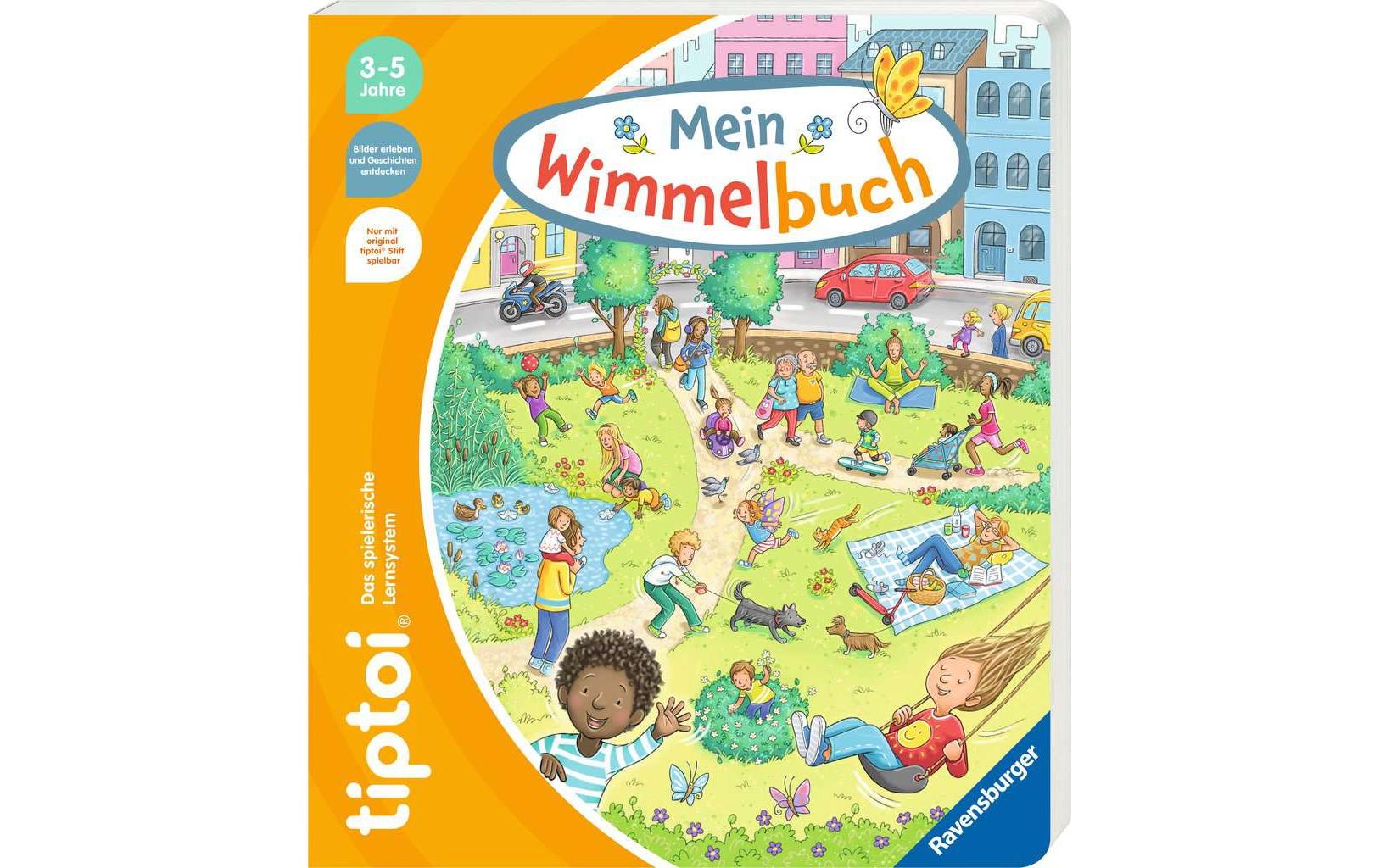 Ravensburger Lernbuch – tiptoi Mein Wimmelbuch, 3–5 Jahre