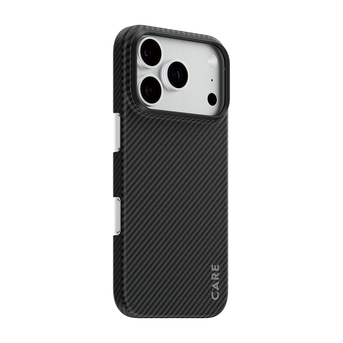 PanzerGlass CARE Discovery Backcover – für Apple iPhone 17 Pro / iPhone 18 Pro, Kunststoff, Schwarz & Grau