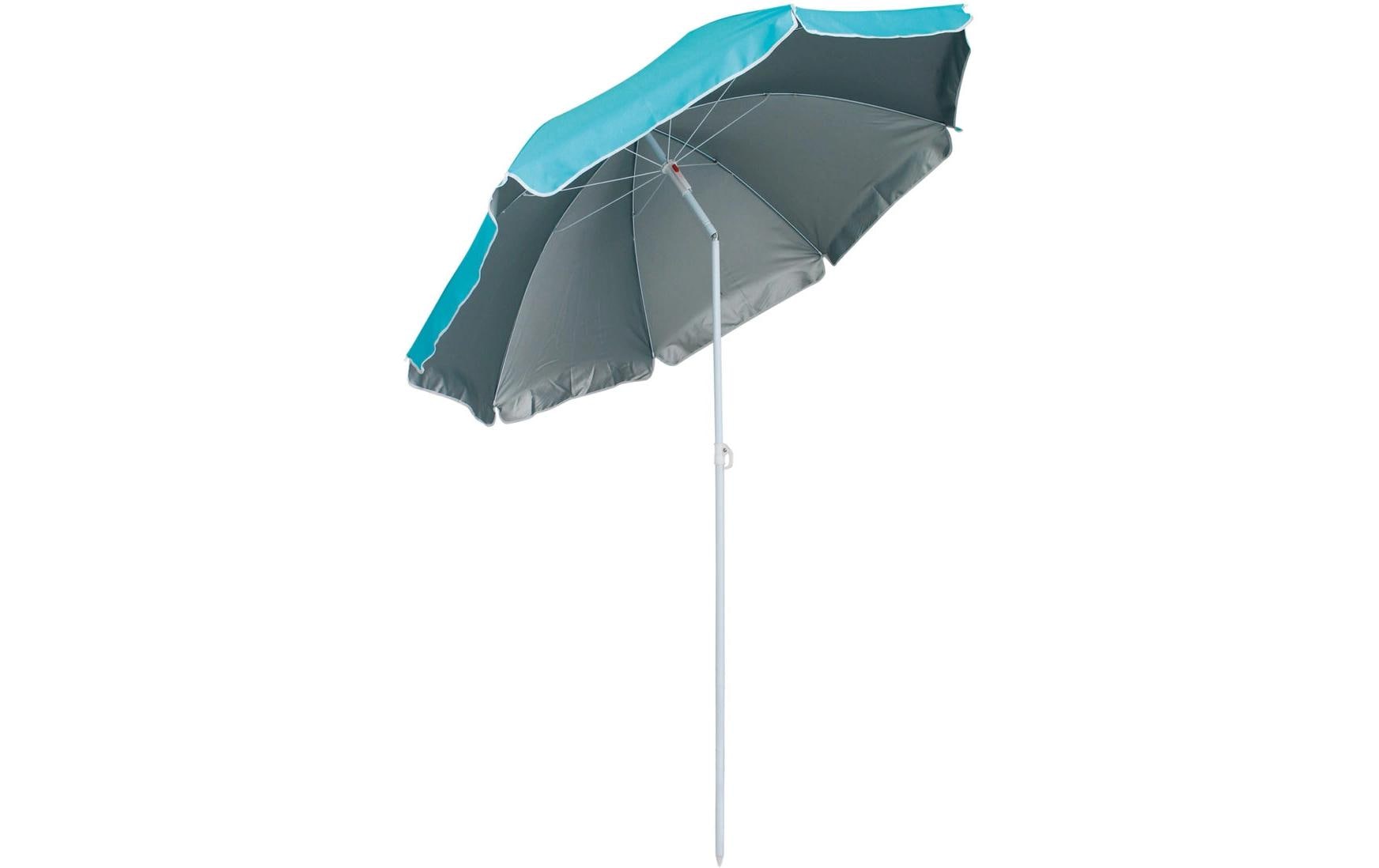 Eurotrail Strandschirm – Ø 180 cm – Blau