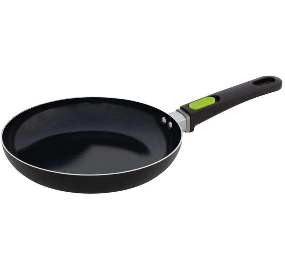 Eurotrail Fonduepfanne – Ø 28 cm, Aluminium, Antihaftbeschichtet, für Induktion, Gas, Glaskeramik u. a.