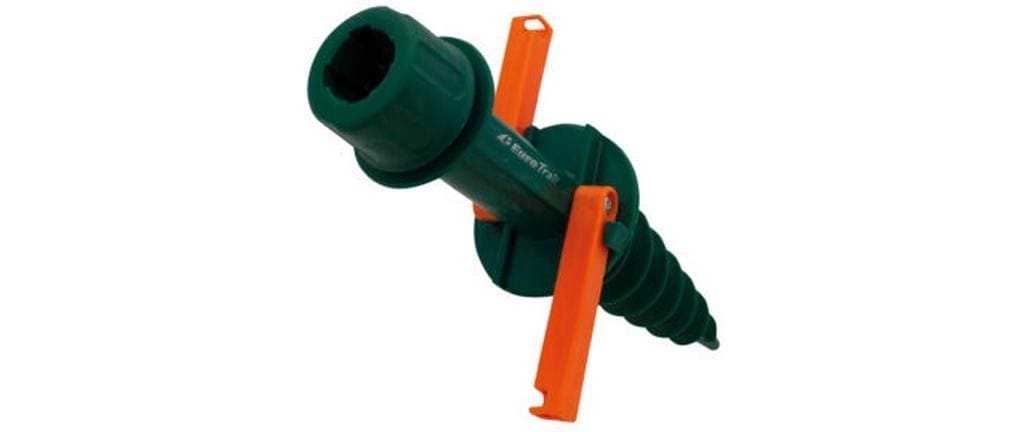 Eurotrail Schirmhalter ETSP0210 – für 3,9" Kugeln – Polypropylen – Grün