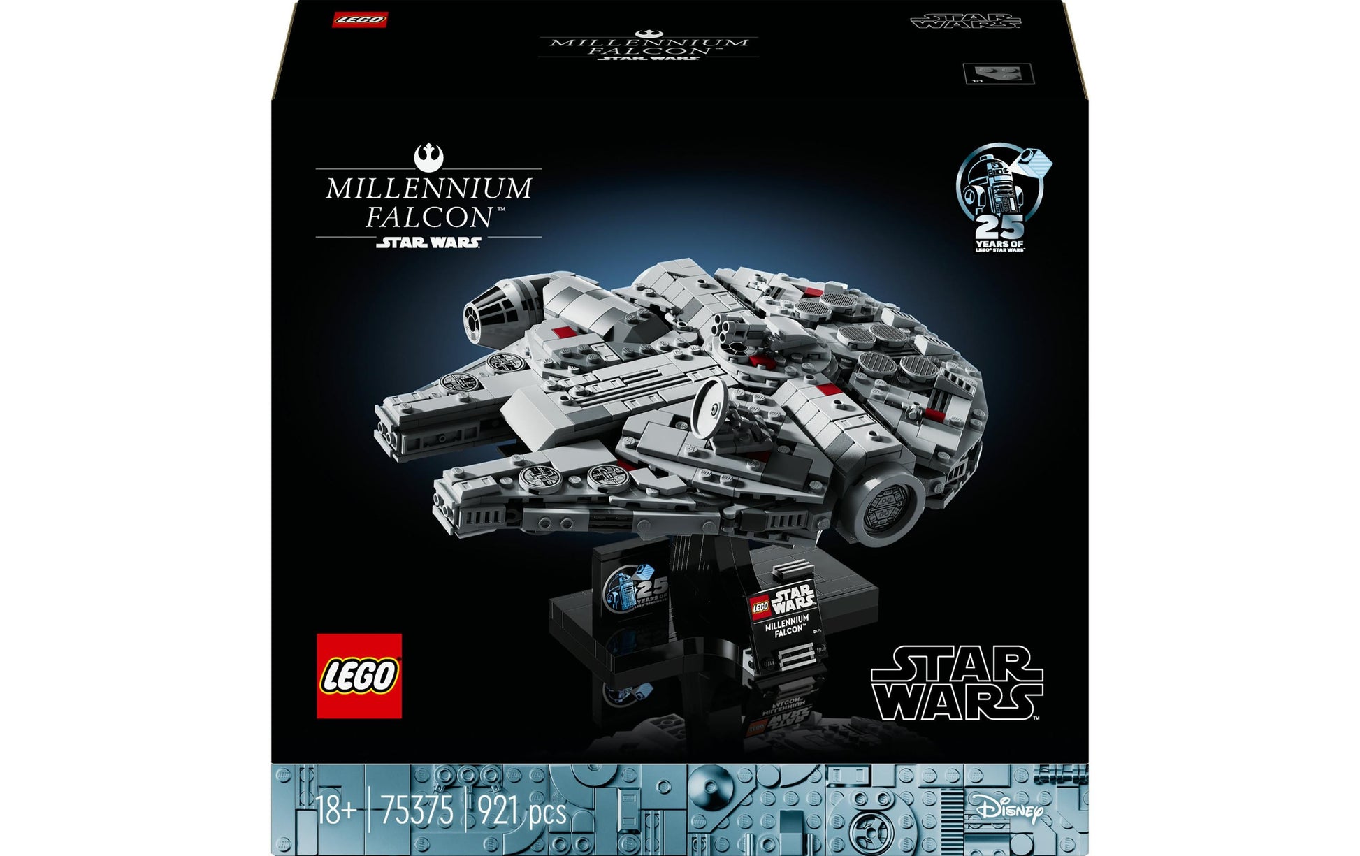 LEGO Millennium Falcon – Star Wars – 921-teilig – 19 × 13 × 24 cm – ab 18 Jahren