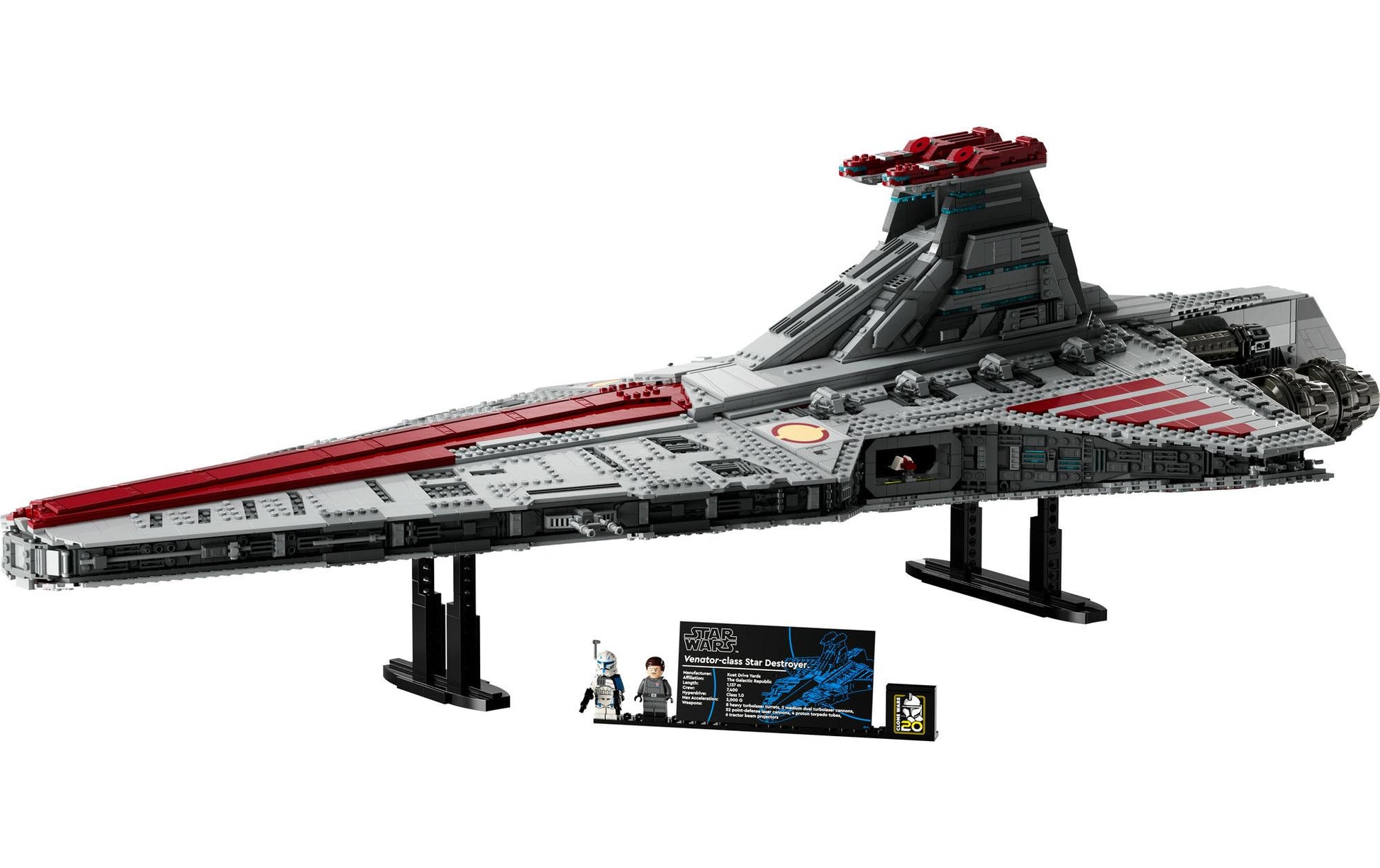 LEGO Star Wars Set Republikanischer Angriffskreuzer – 5374 Teile – 54 × 32 × 109 cm – ab 18 Jahren