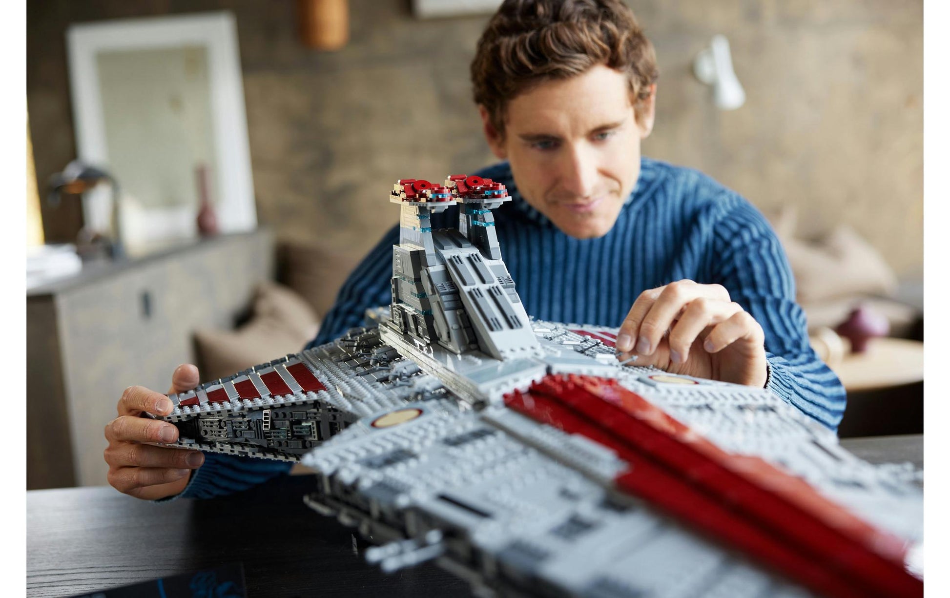 LEGO Star Wars Set Republikanischer Angriffskreuzer – 5374 Teile – 54 × 32 × 109 cm – ab 18 Jahren