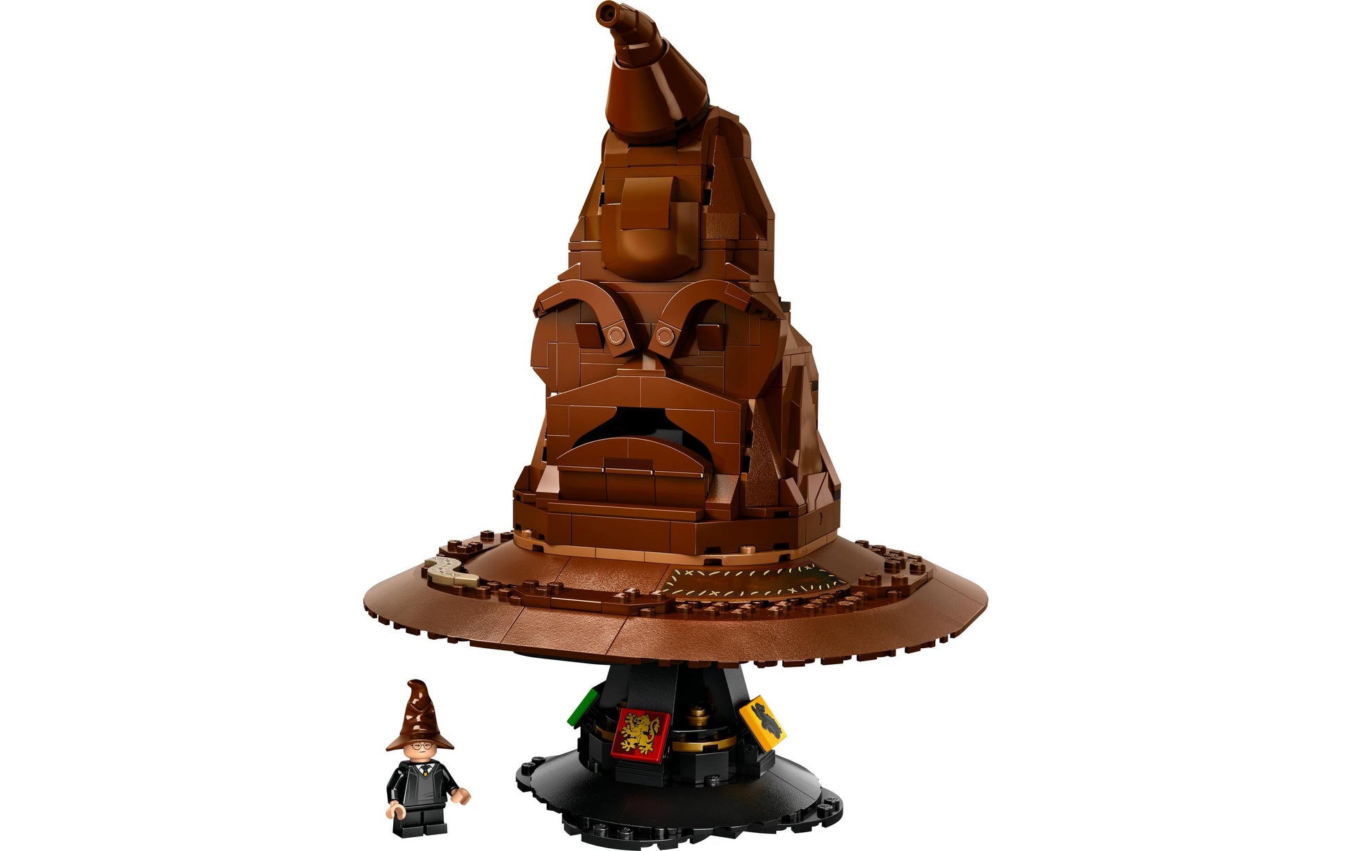 LEGO 3D Puzzle Der Sprechende Hut (Wizarding World) – 561 Teile – 24 cm – ab 18 J. – 3 × LR44