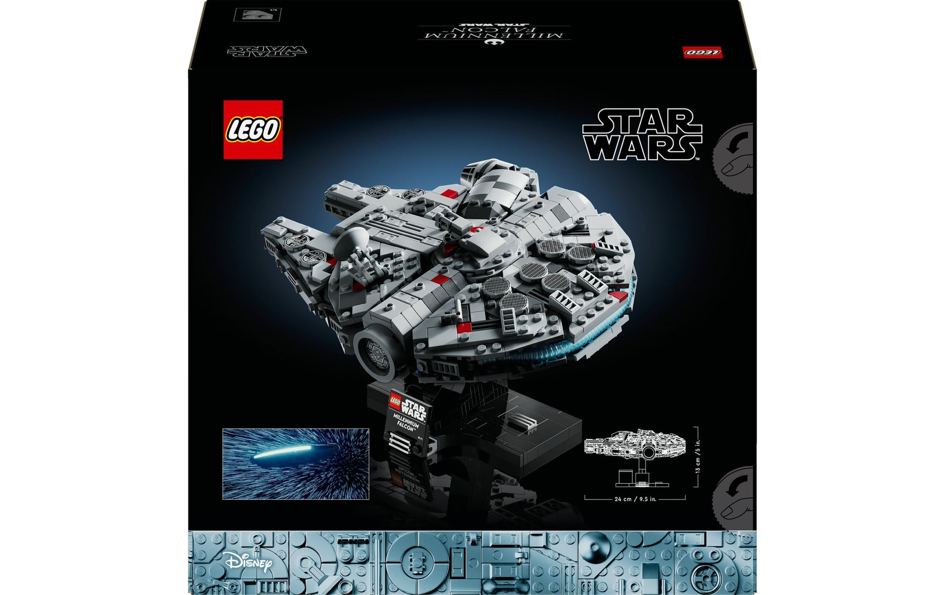 LEGO Millennium Falcon – Star Wars – 921-teilig – 19 × 13 × 24 cm – ab 18 Jahren
