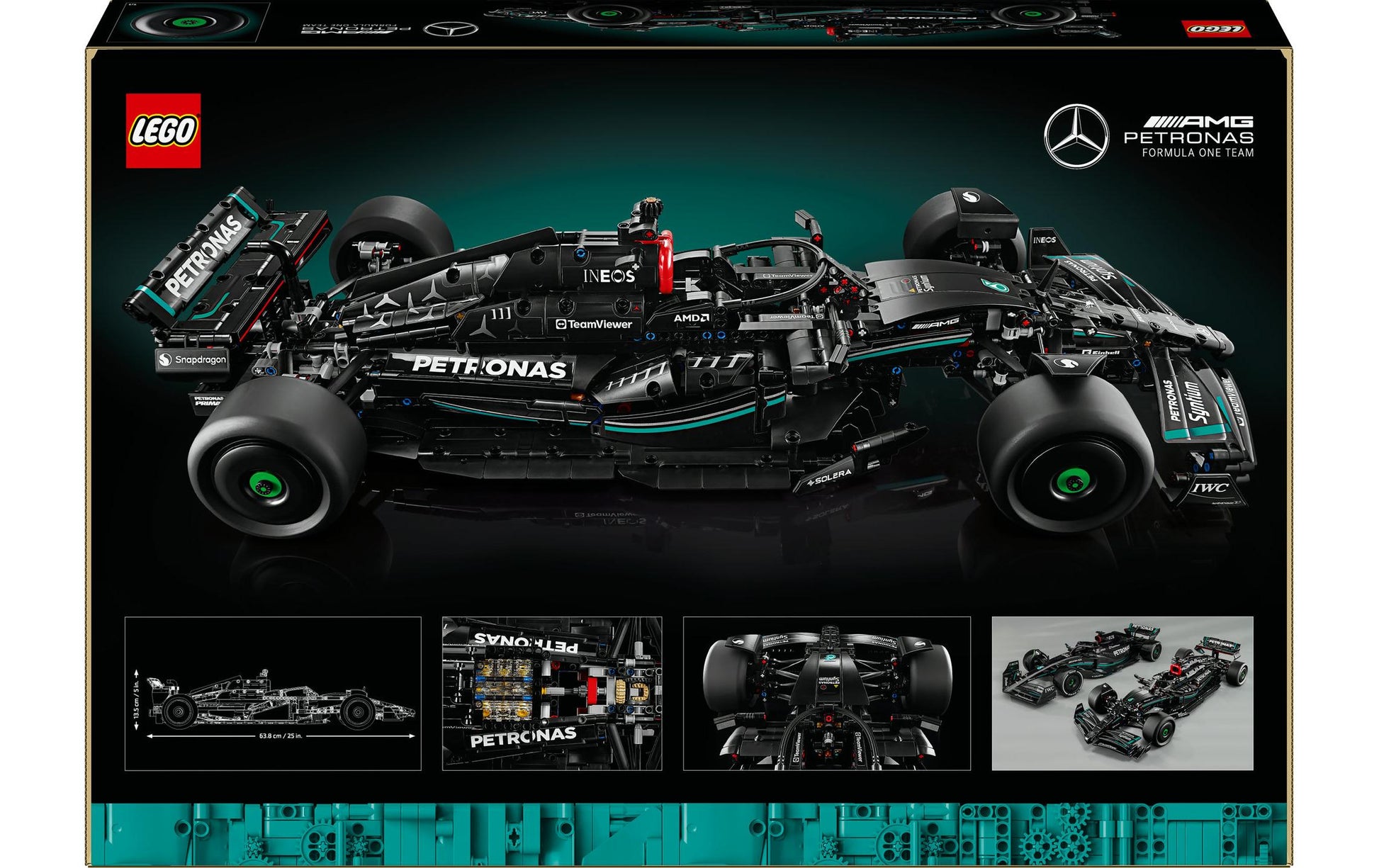 LEGO Technic Mercedes-AMG F1 W14 E Performance Bauset – 1642-teilig – 26 × 13 × 63 cm – ab 18 J.