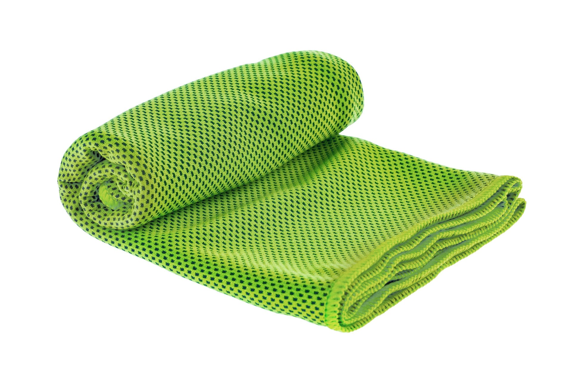 KOOR Kühltuch – 30 × 100 cm, Shiny Green, Polyester