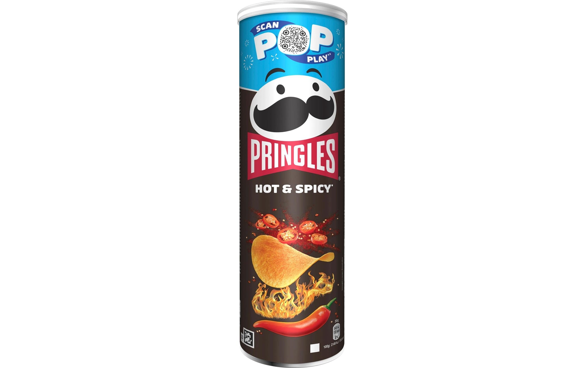 Pringles Chips – Paprika, scharf – 185 g