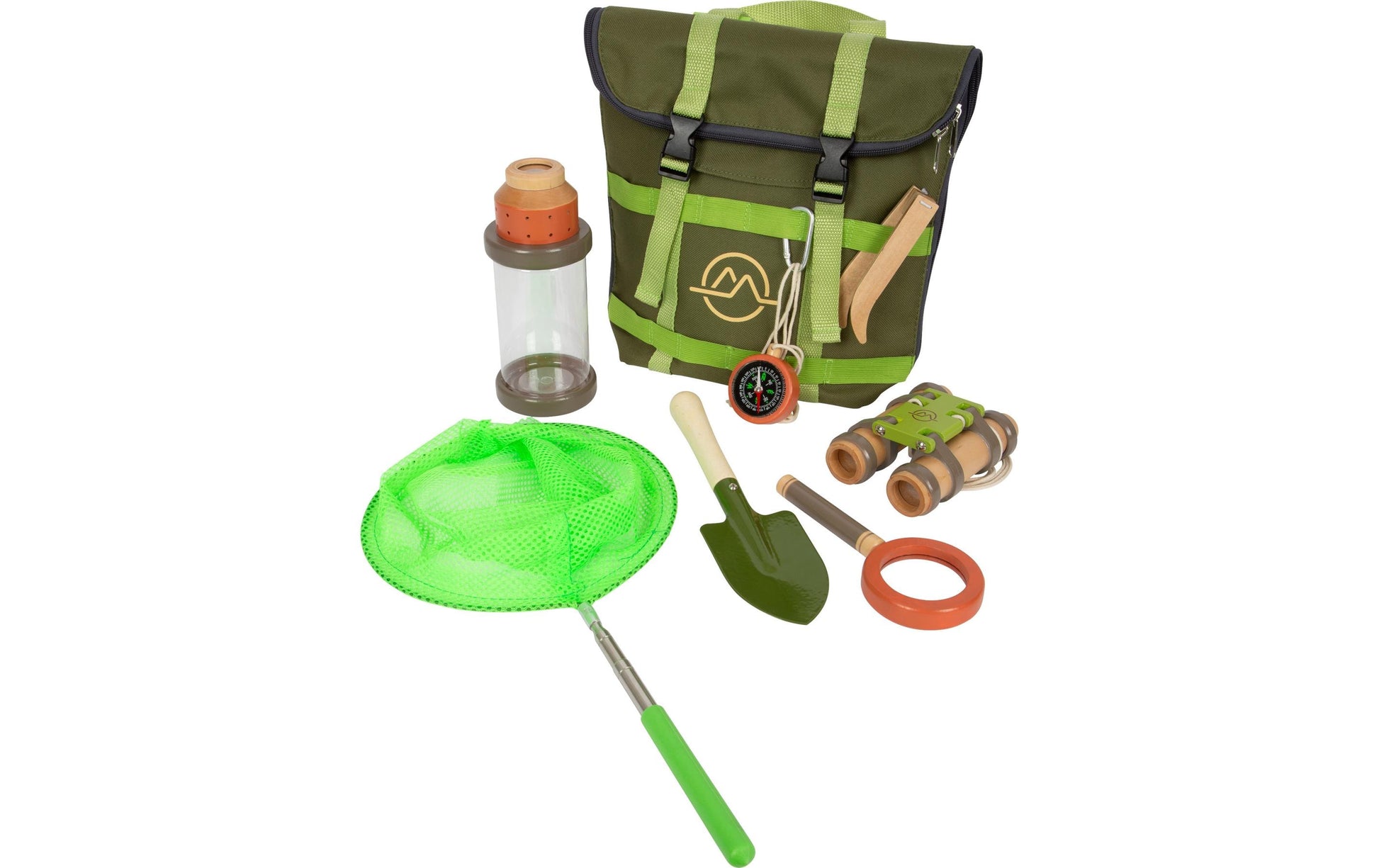 Small foot Entdeckerrucksack – Aktion/Abenteuer – 1 Stück – ab 3 Jahren – Stoff, Holz – mehrfarbig