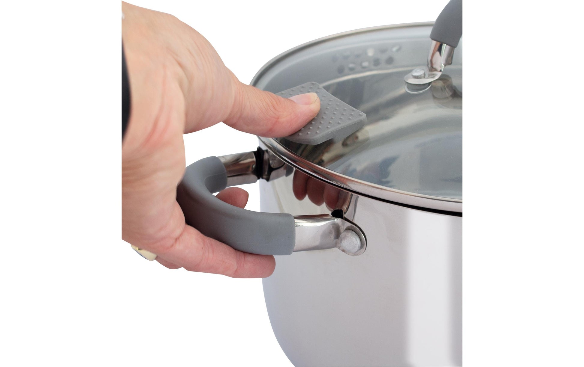 Eurotrail Kochtopf Gerona – 3,5 l, Ø 20 cm, Edelstahl, für Induktion