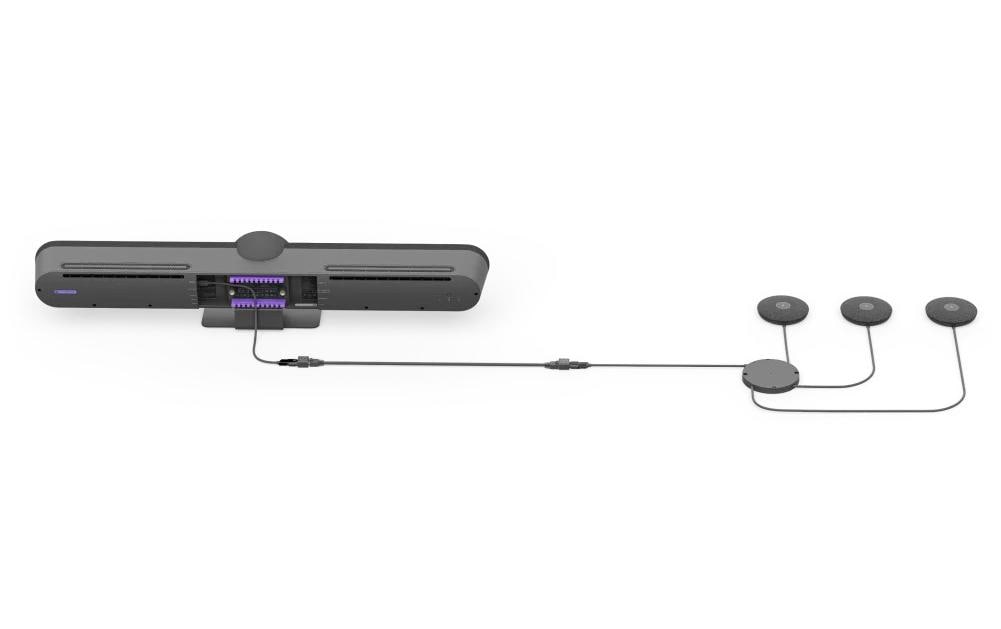 Logitech Rally Mic Pod Cat Kuppler WW-9002 – Adapter/Fernbedienung, für Rally Mic Pod, schwarz