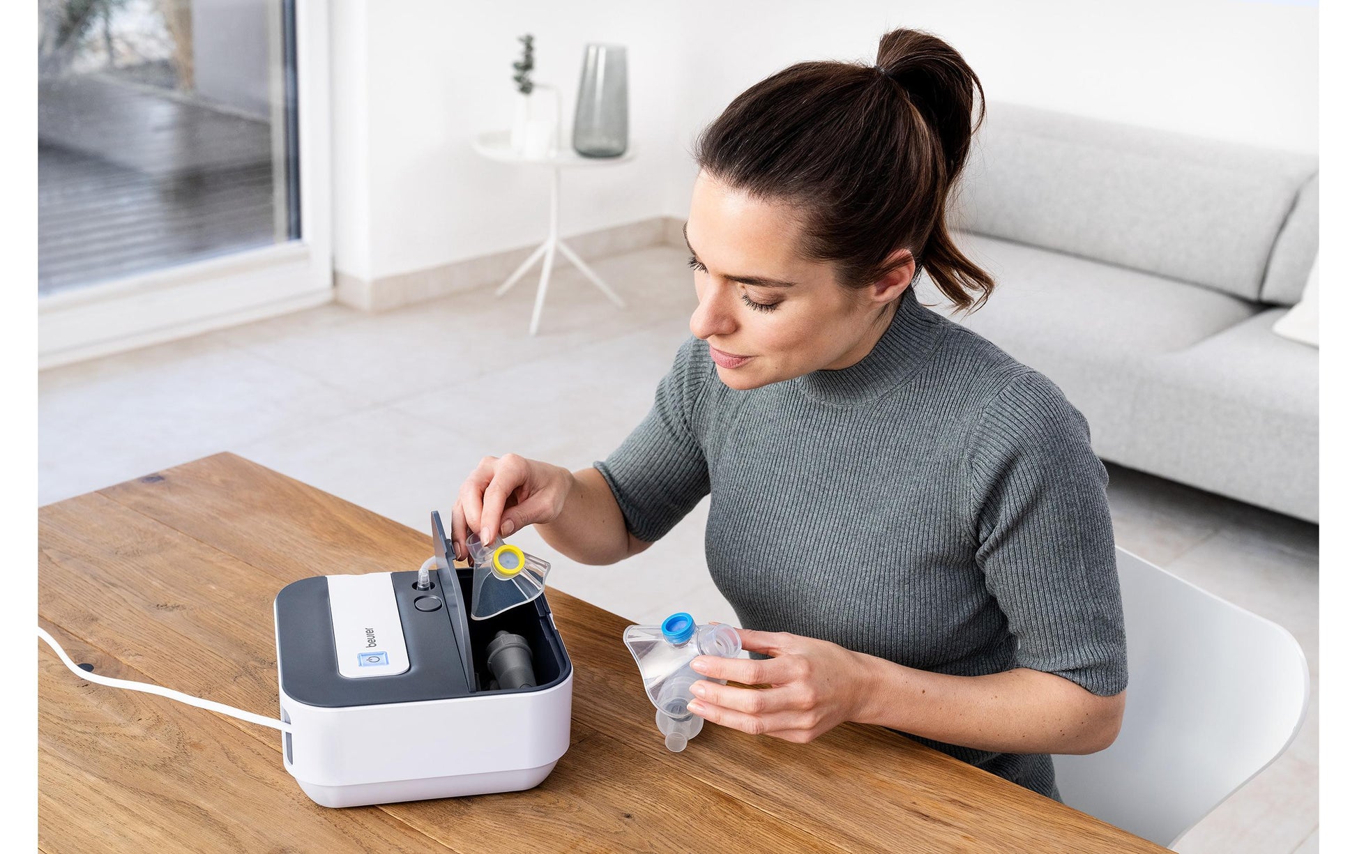 Beurer Inhalator IH28 Pro – Netzbetrieb, Verdunstungsleistung 0,35 ml/min