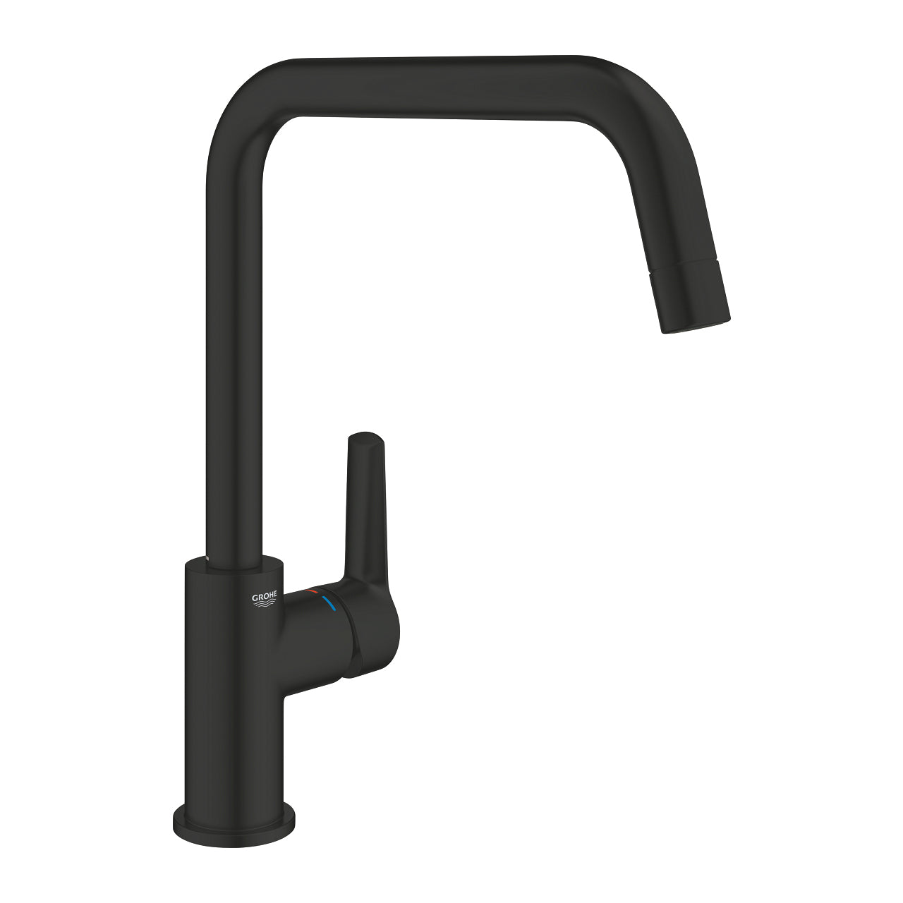 GROHE Einhebelmischer Start – Messing, Standmontage, Schwarz