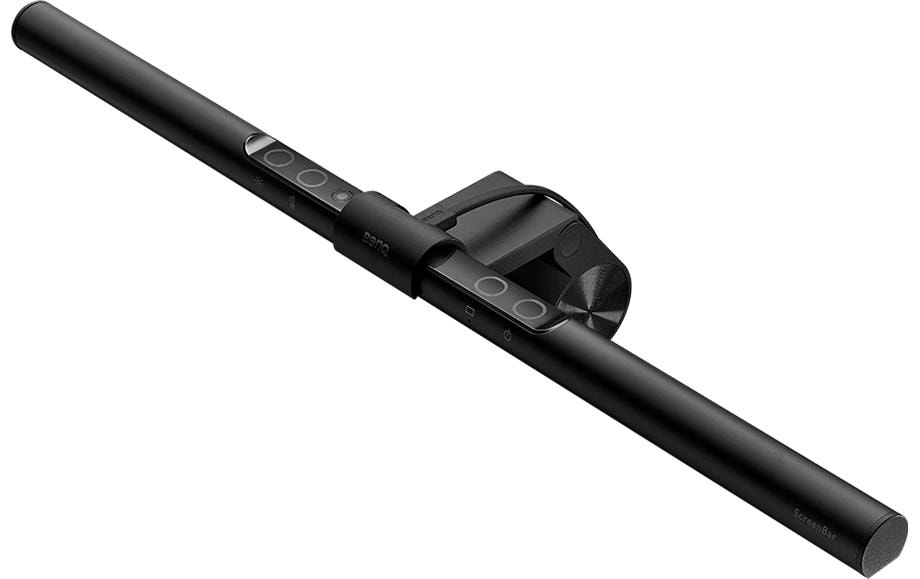 BenQ Monitor-Lichtleiste ScreenBar – 930 lm, Farbtemperatur einstellbar, dimmbar, USB – Schwarz