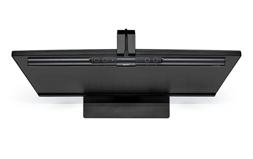 BenQ Monitor-Lichtleiste ScreenBar – 930 lm, Farbtemperatur einstellbar, dimmbar, USB – Schwarz