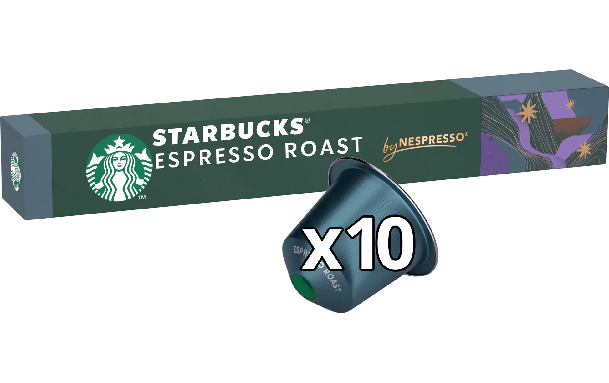 Starbucks Espresso Roast – Kapseln für Nespresso – Espresso, dunkel, 120 Kapseln