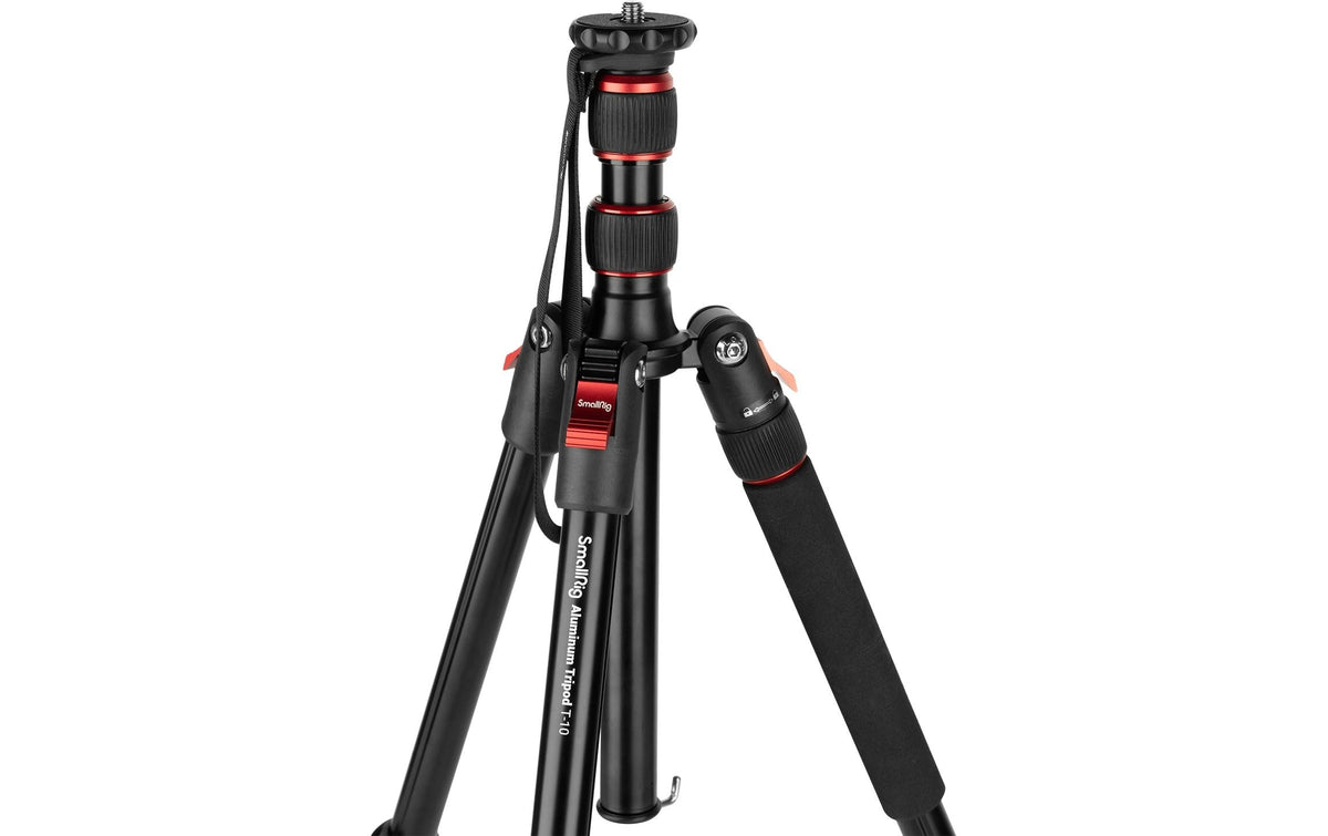 SmallRig T-10 Dreibeinstativ – bis 170 cm – 15 kg – Aluminium – 1/4", 3/8" Gewinde