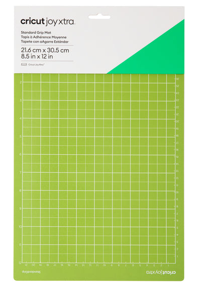 Cricut Schneidematte StandardGrip – 216 × 305 mm, normal klebend, für Joy Xtra, 1 Stück