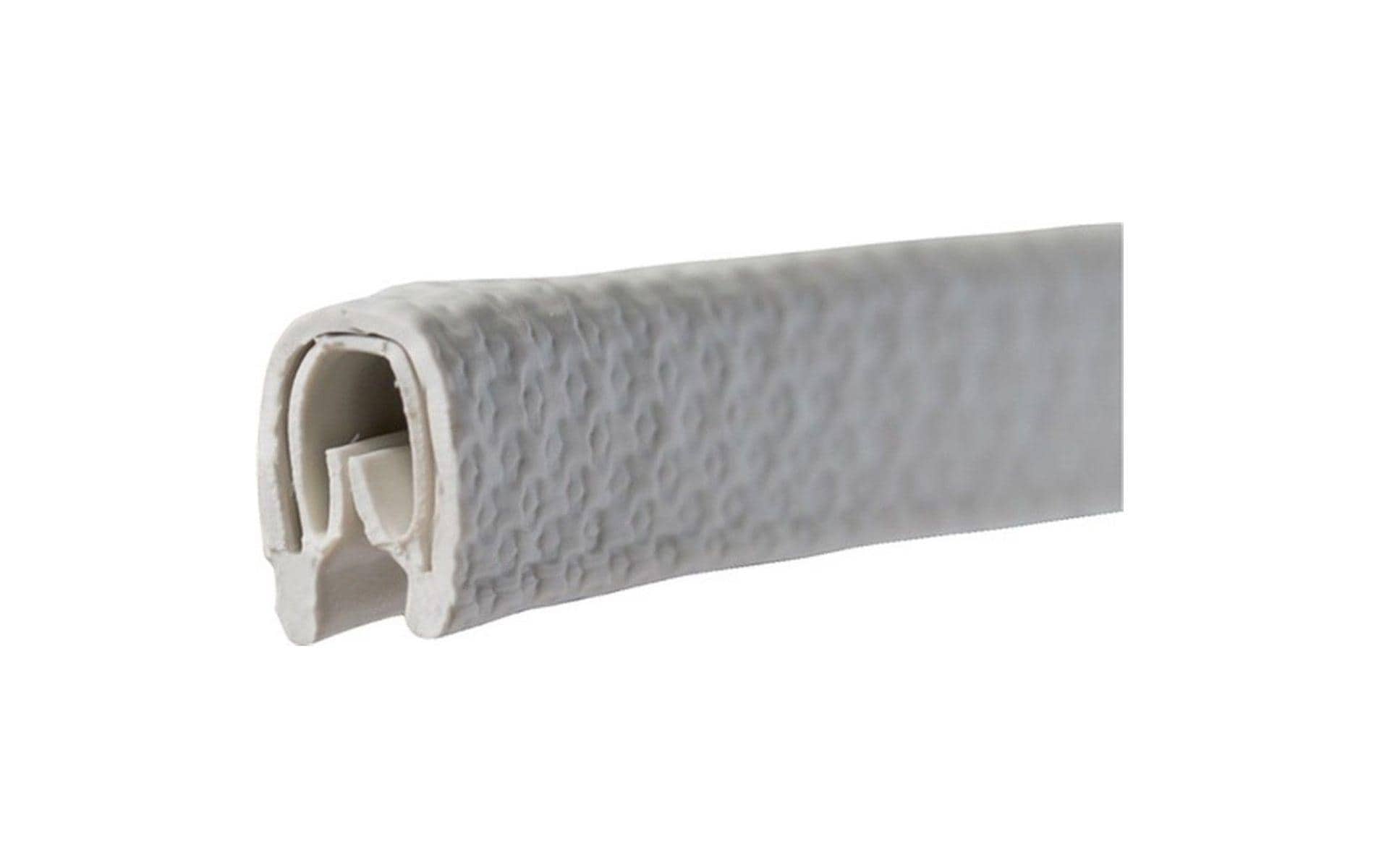 Elbro Kantenschutzprofil, 1'000×6,5×9,5 mm, PVC – grau