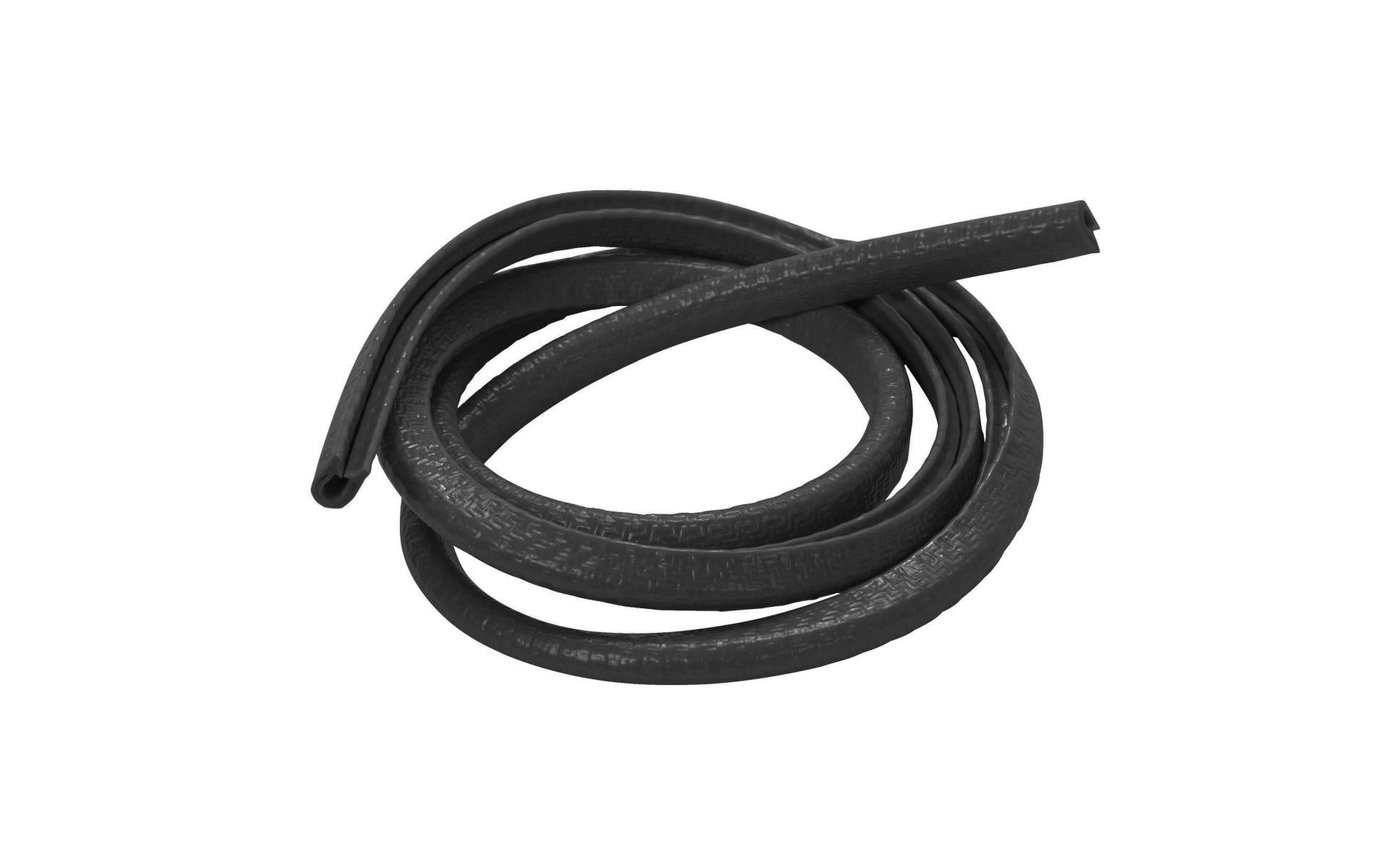 Elbro Kabelabdeckung, 1'000×6,5×9,5 mm, PVC – schwarz