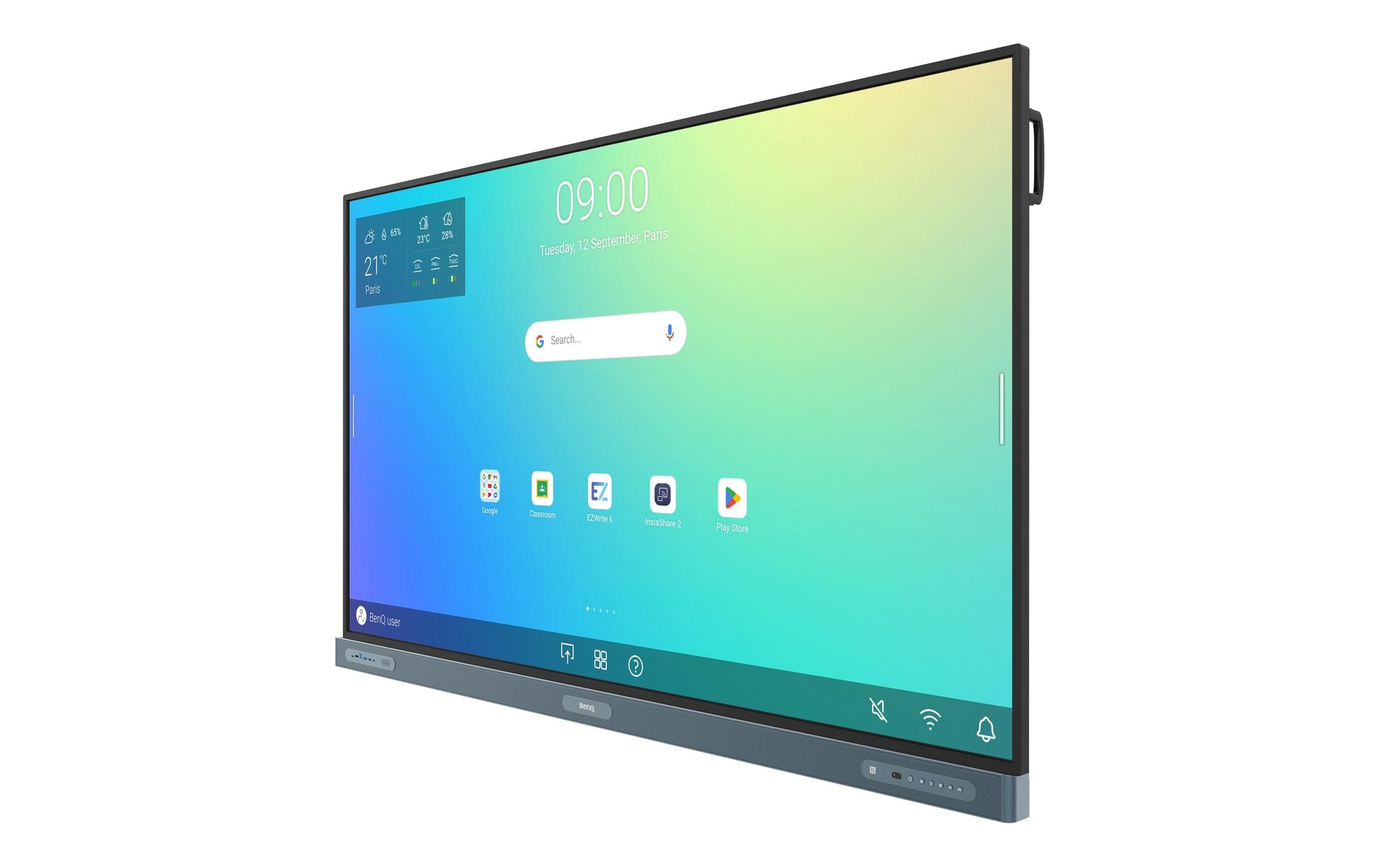 BenQ RP6504 – Monitor, 65" 4K UHD (3840 × 2160), 450 cd/m²