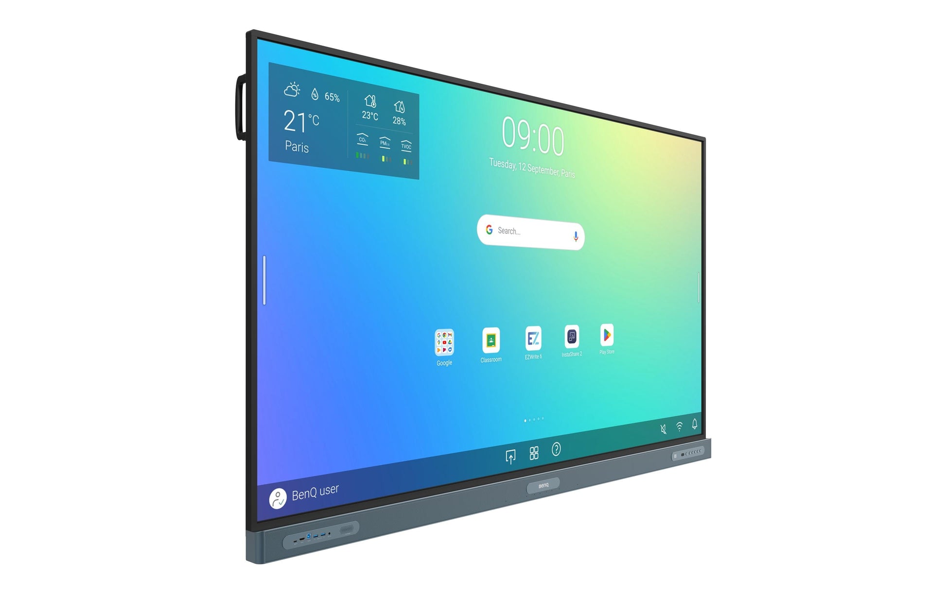 BenQ RP6504 – Monitor, 65" 4K UHD (3840 × 2160), 450 cd/m²
