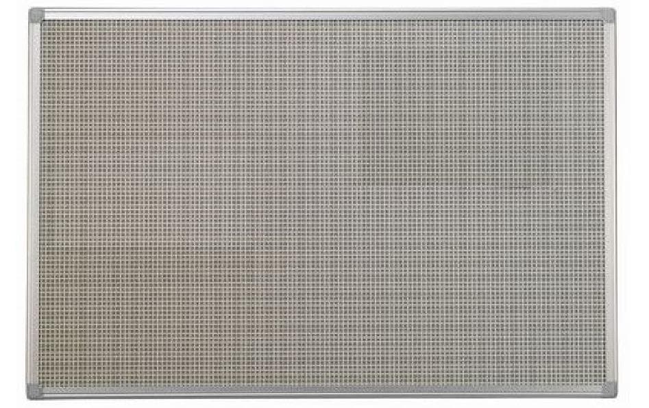 Bi-Office Whiteboard – 60 × 45 cm, Stahl/Kork, magnetisch, Alurahmen, Wandmontage – 1-teilig