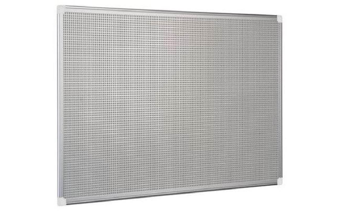 Bi-Office Whiteboard – 60 × 45 cm, Stahl/Kork, magnetisch, Alurahmen, Wandmontage – 1-teilig