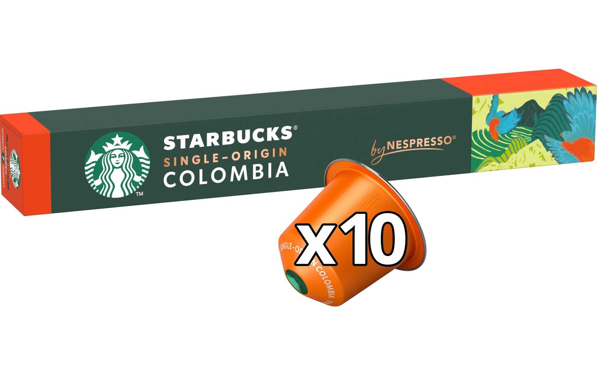Starbucks Colombia – Kapseln für Nespresso – Lungo, mittel, 120 Kapseln