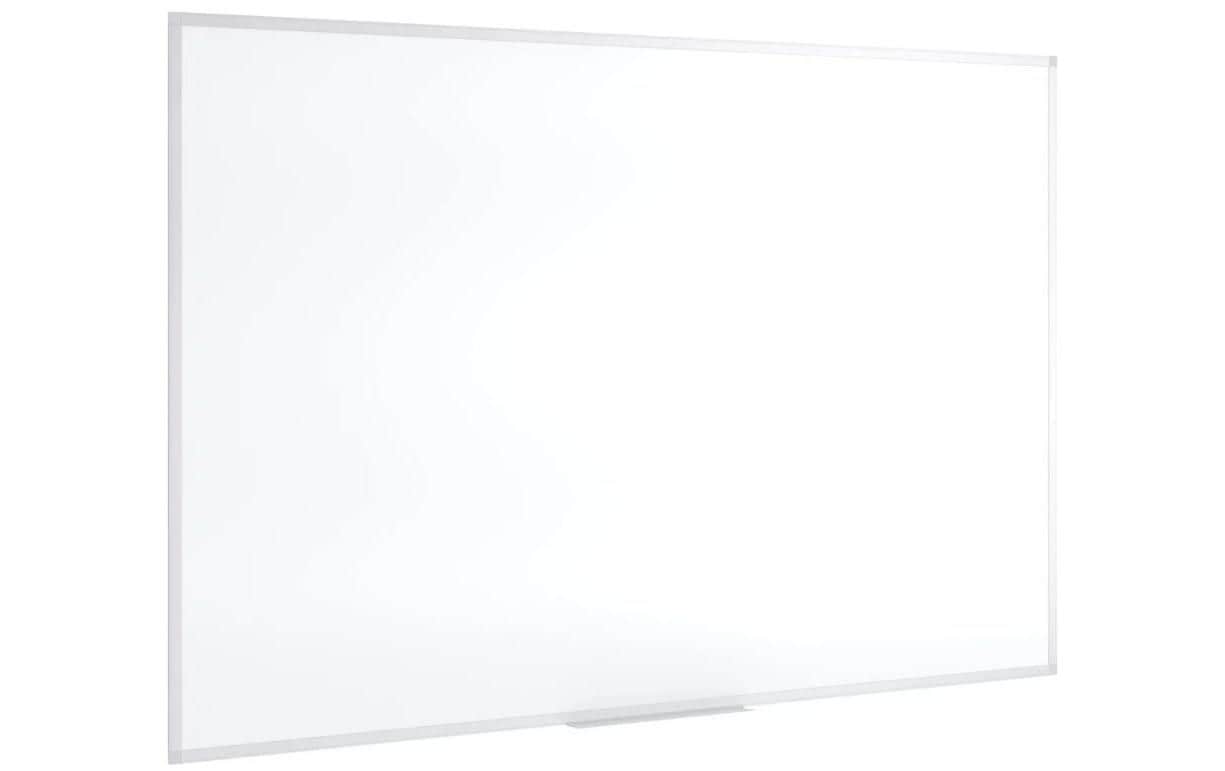 Bi-Office Whiteboard – 150 × 100 cm, Emaille, Alu-Rahmen, Wandmontage