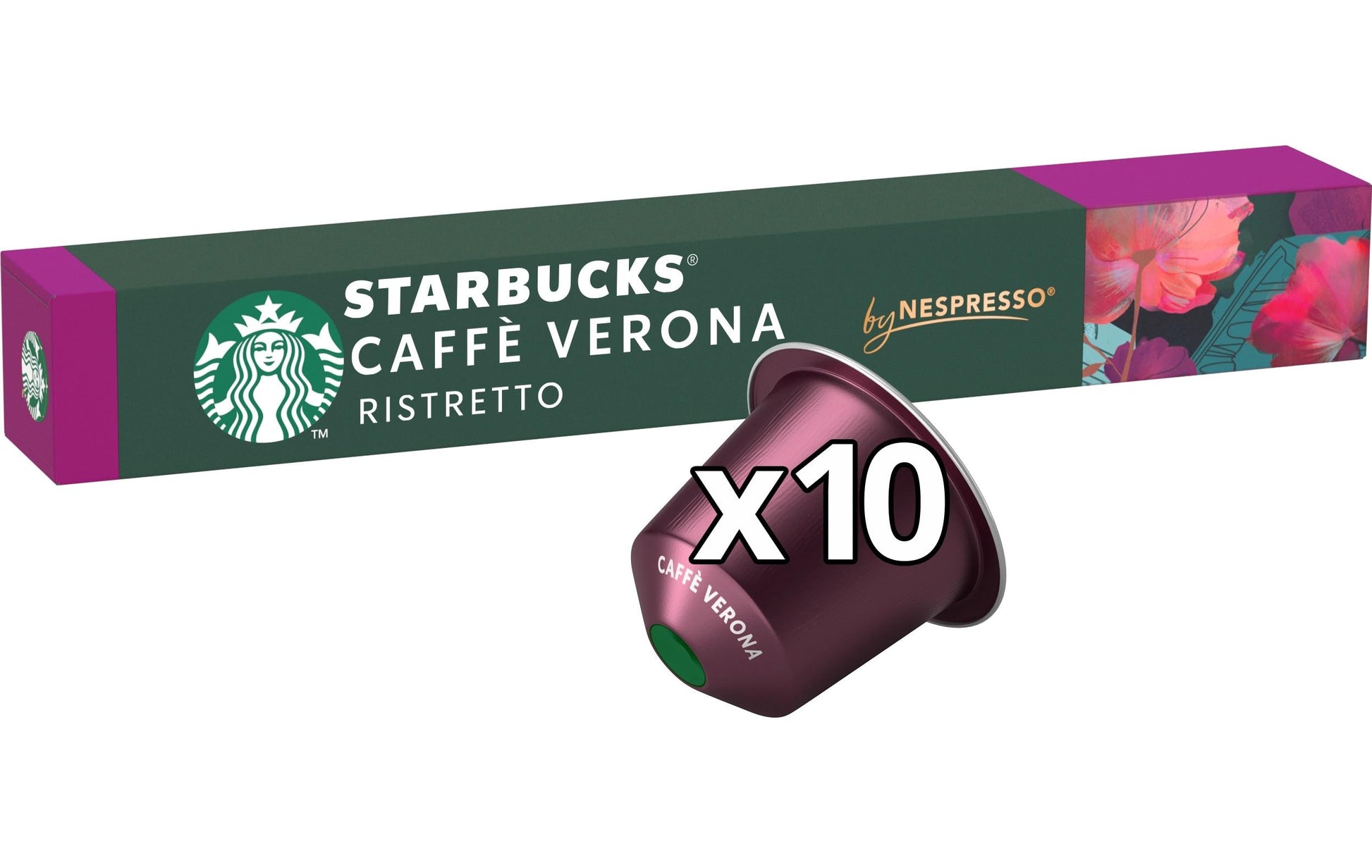 Starbucks Caffè Verona – Kapseln für Nespresso – Espresso, dunkel, 10 Kapseln