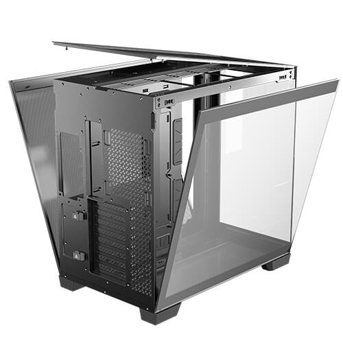 Antec Constellation C8 Tower – schwarz, Seitenfenster (gehärtetes Glas), 476×303×464 mm