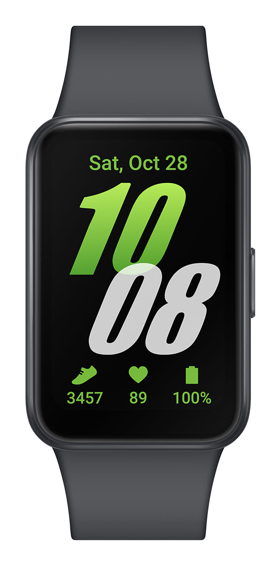 Samsung Galaxy Fit3 – 40 mm, AMOLED, Aluminium, Grau, 5 ATM