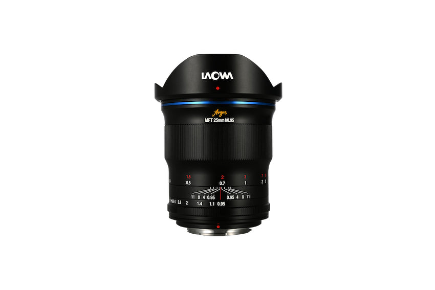 Laowa Argus 25 mm f/0.95 MFT Objektiv – APO, manuell, Innenfokus, 62 mm Filter – für Micro-Four-Thirds (MFT)