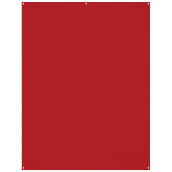 Westcott X-Drop Pro Hintergrundstoff 2134 × 1524 mm – Polyester, knitterresistent – Rot – mit Tragetasche