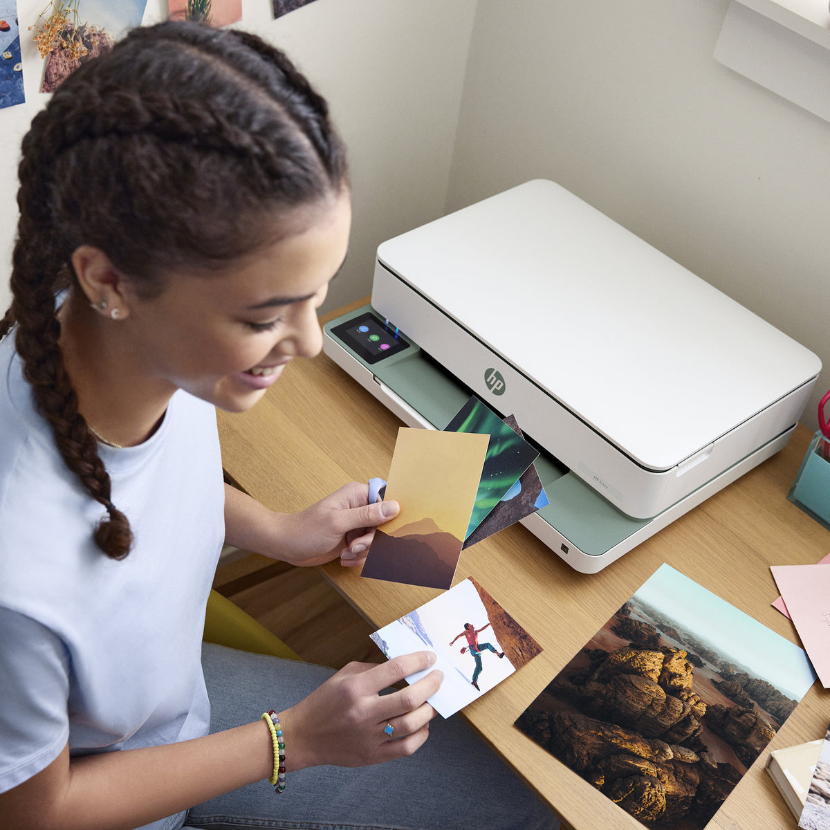 HP ENVY 6130 JUNIPER – Farbtintenstrahl-Multifunktionsdrucker, A4, 3-in-1, Duplex, WLAN, AirPrint, Mopria