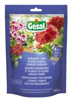 Gesal Mehrnährstoffdünger – 600 g – für Geranien und Blühpflanzen