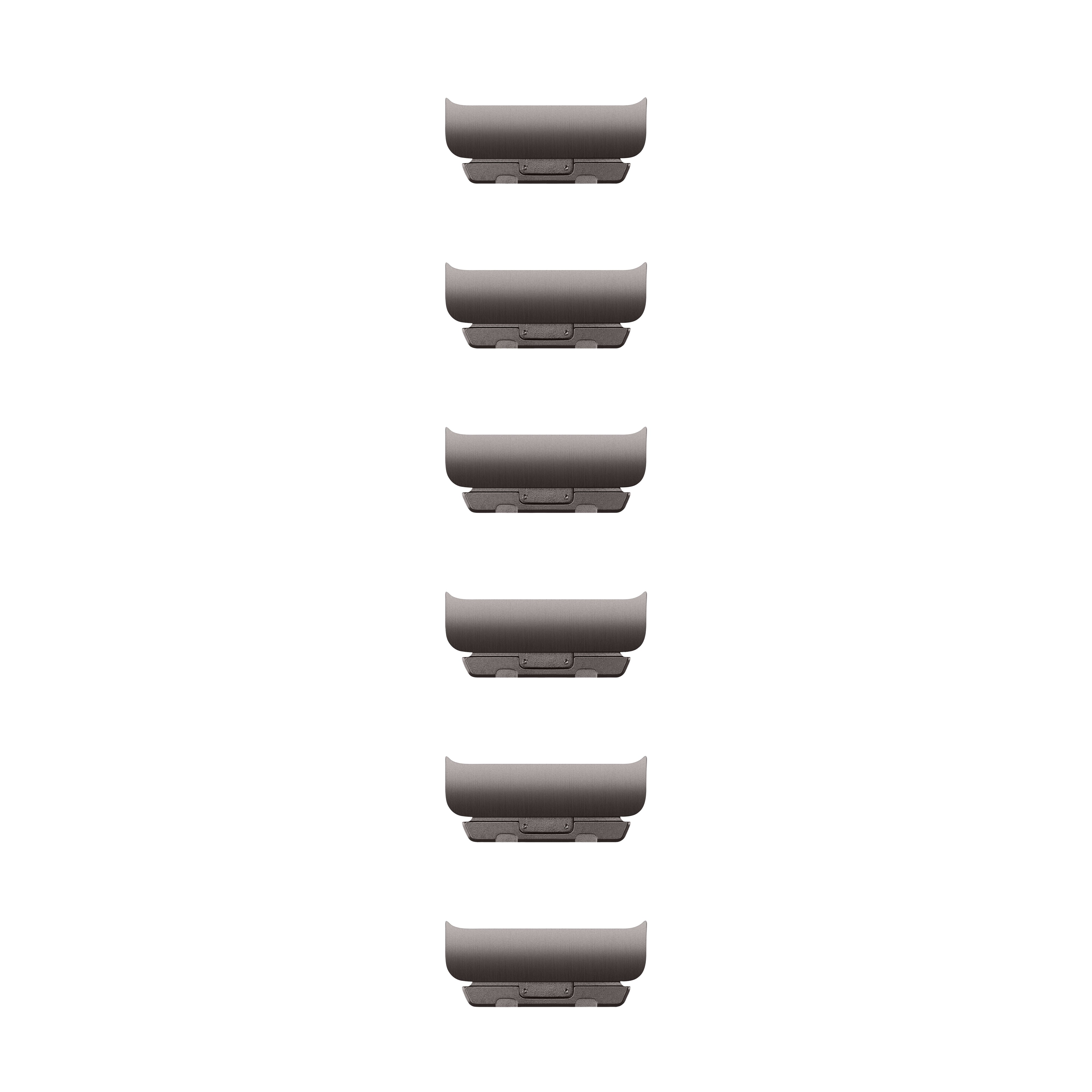 Apple 46 mm – Gliederarmband, Slate, Edelstahl, für Apple Watch