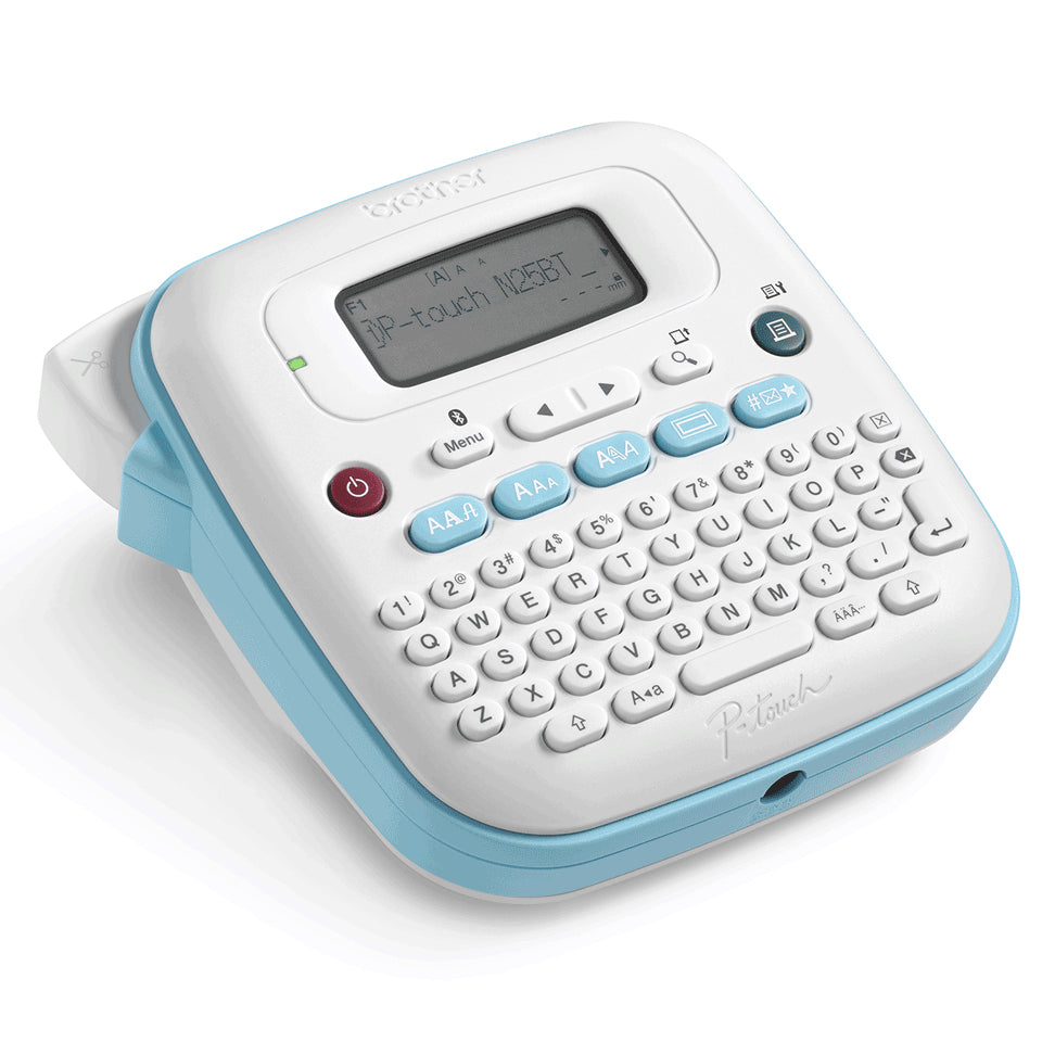 Brother PT-N25BT – Beschriftungsgerät, bis 12 mm, 180×180 dpi, 12 mm/s, Bluetooth, für Android/iOS