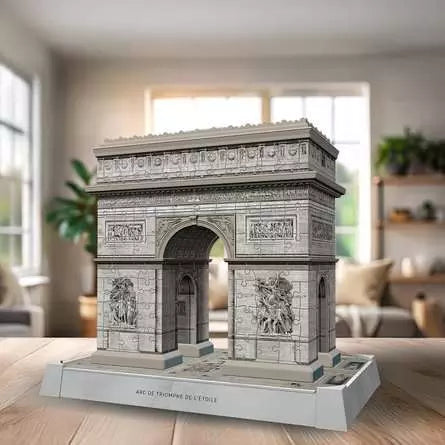 Ravensburger 3D Puzzle Arc de Triomphe – 216 Teile – 26,9 × 23,9 × 16,9 cm – ab 8 Jahren