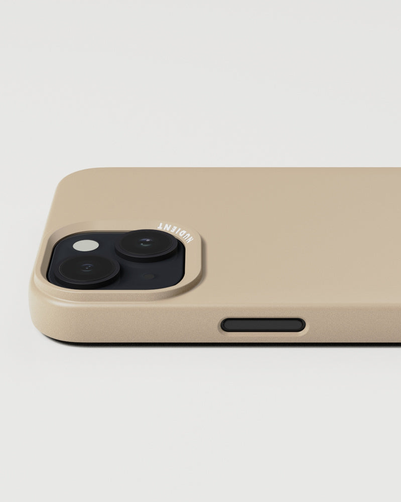Nudient – Backcover – für Apple iPhone 15 Plus – Clay Beige – MagSafe-kompatibel