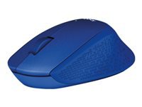 Logitech M330 Silent Plus – Maus – Kabellos (2,4 GHz), 1000 DPI, Rechts, Blau