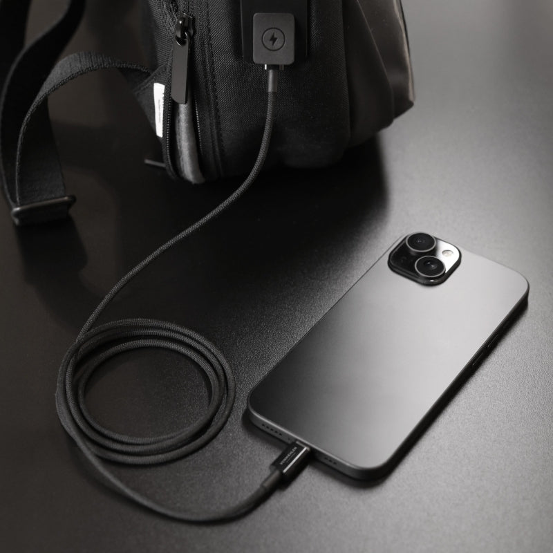 Vonmählen USB-C auf USB-C Kabel – USB 2.0 (480 Mbit/s) – 1 m – PD 60 W – Nylon – Schwarz