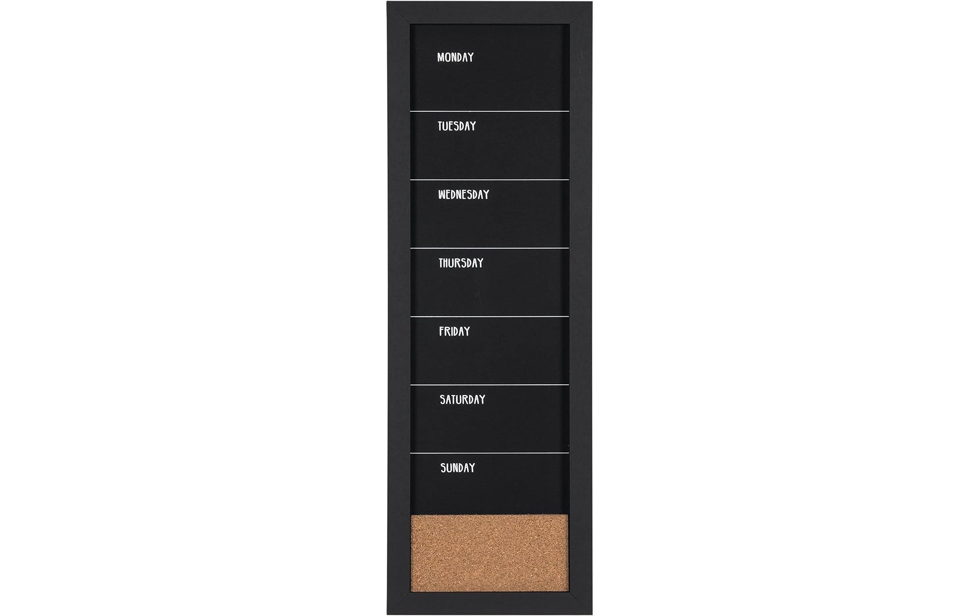 Bi-office Kreidetafel – schwarz, 900 × 300 mm