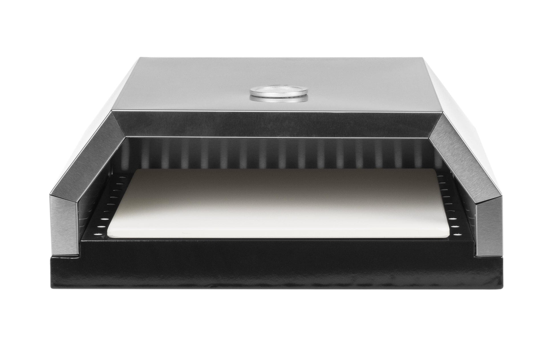Struct Pizzastein 30,5 × 30,5 × 1 cm, Keramik, Weiss, hitzebeständig bis 800 °C