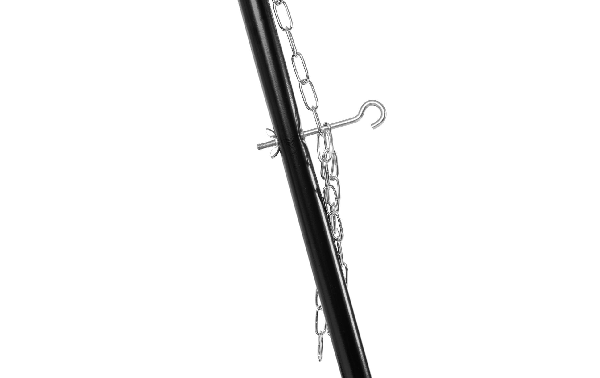 Struct Dreibein-Grill – Ø 52 cm, Höhe 150 cm, Stahl (beschichtet) – schwarz