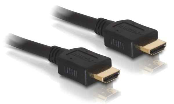 DeLOCK HDMI Kabel (A–A, M–M) HDMI 1.3 4K 30 Hz – 5 m – Ethernet