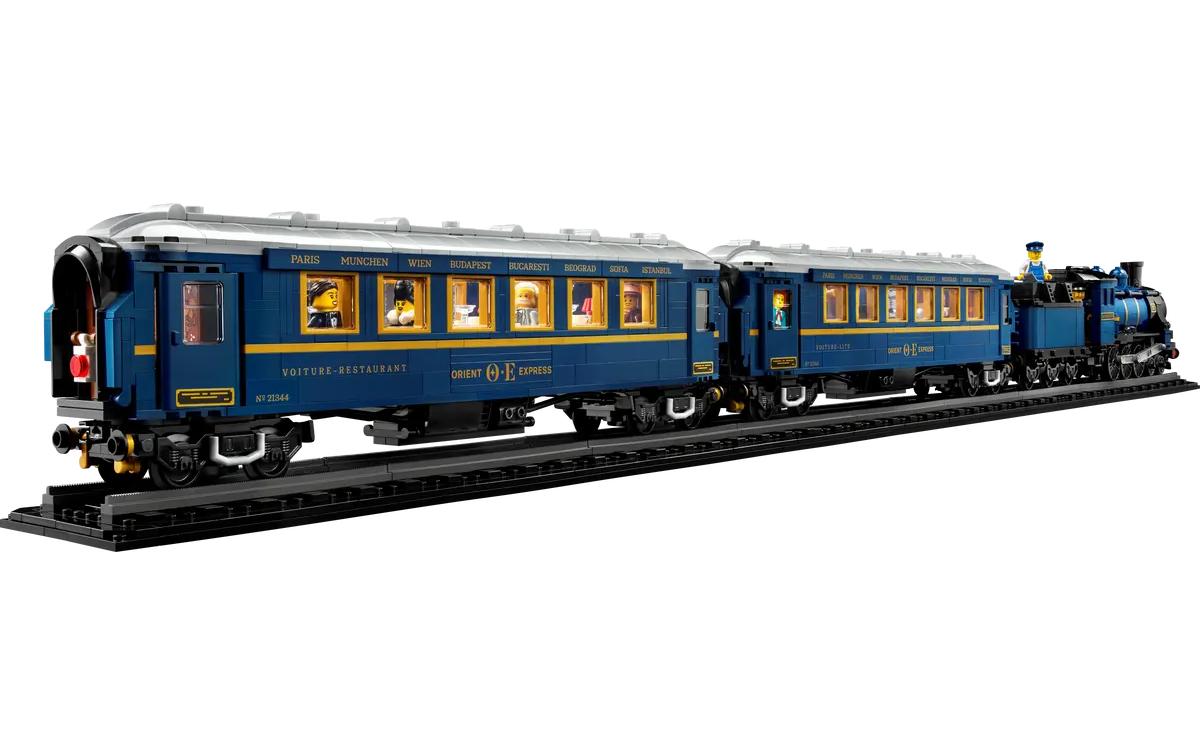 LEGO Ideas Der Orientexpress LEGO-Set – 2540-teilig – 8 × 12 × 116 cm – ab 18 J.
