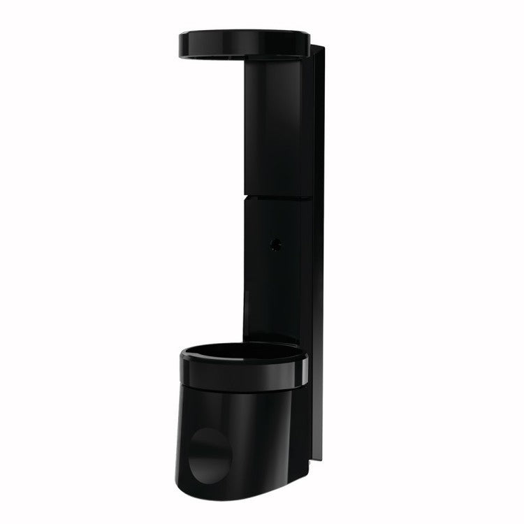 Ophardt H1 Manueller Seifenspender – Wandmontage – 450 ml, Schwarz, ABS